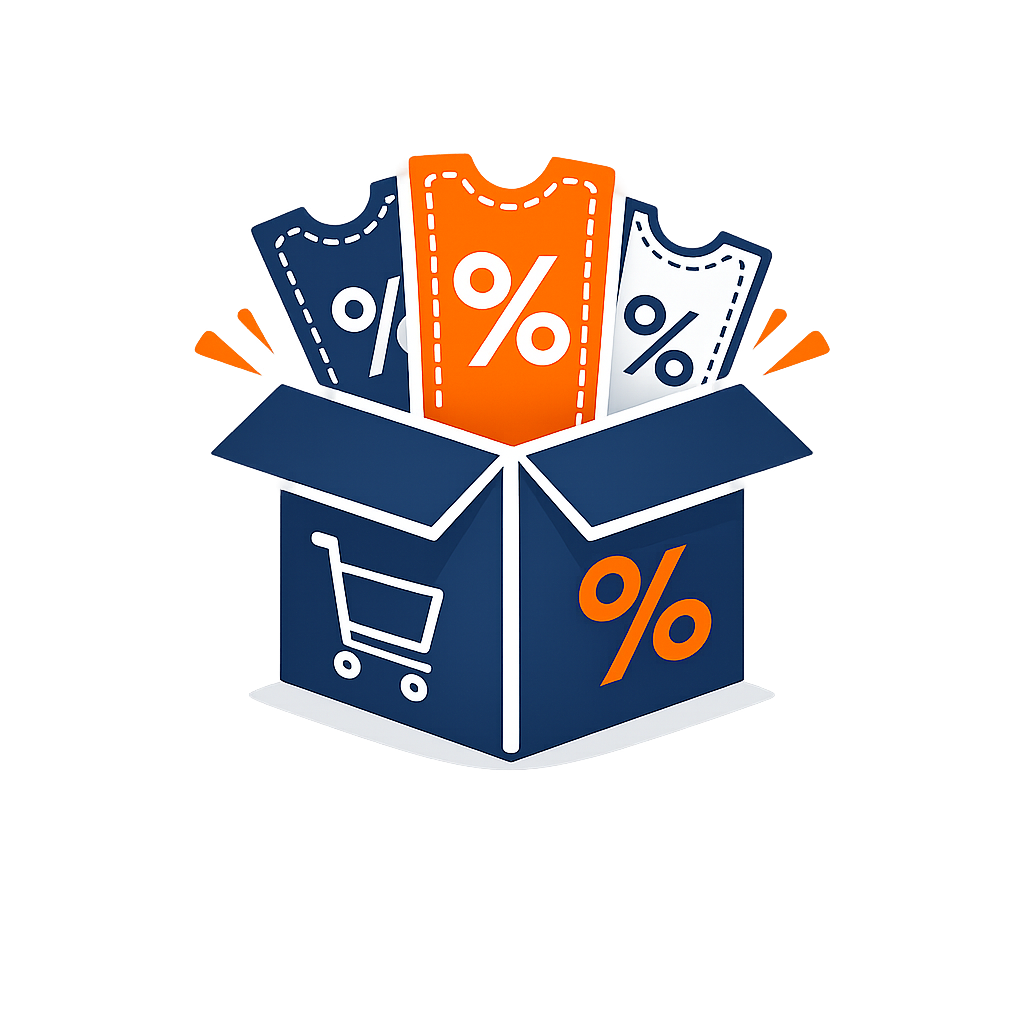 Kiste mit Coupons